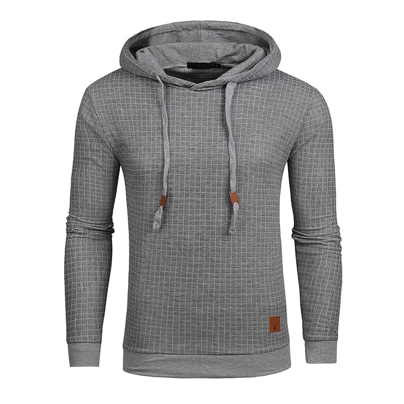 drop shadow hooded sweatshirt